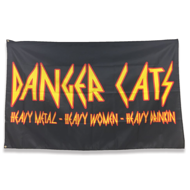 Danger Cat Flag